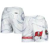 Tampa Bay Buccaneers Pro Standard Allover Marble Print Shorts White