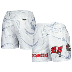 Tampa Bay Buccaneers Pro Standard Allover Marble Print Shorts White