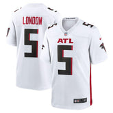 NFL Drake London Atlanta Falcons Away Game Player Jersey - White