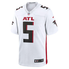 NFL Drake London Atlanta Falcons Away Game Player Jersey - White