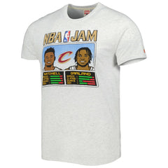 Donovan Mitchell & Darius Garland Cleveland Cavaliers Homage NBA Jam Tri-Blend T-Shirt Ash