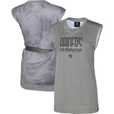 Las Vegas Raiders Women's No Sweat Tank Top Gray