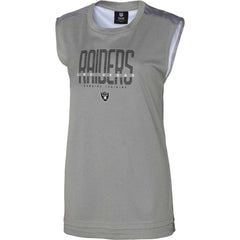Las Vegas Raiders Women's No Sweat Tank Top Gray