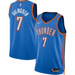 NBA Chet Holmgren Oklahoma City Thunder Unisex 2022 NBA Draft First Round Pick Player Swingman Jersey - Icon Edition - Blue