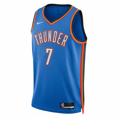 NBA Chet Holmgren Oklahoma City Thunder Unisex 2022 NBA Draft First Round Pick Player Swingman Jersey - Icon Edition - Blue