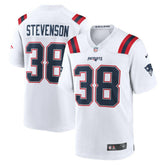 NFL Rhamondre Stevenson New England Patriots Game Player Jersey - White