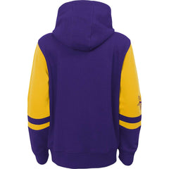 Minnesota Vikings Preschool Stadium Color Block Full-Zip Hoodie Purple