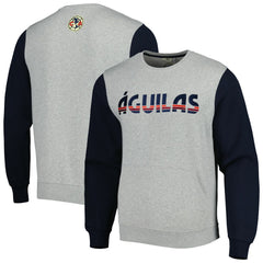 Club America Kangaroo Pullover Sweatshirt Gray/Navy shop