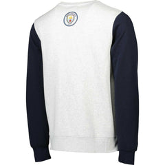 Manchester City Kangaroo Pullover Sweatshirt Gray/Navy sale