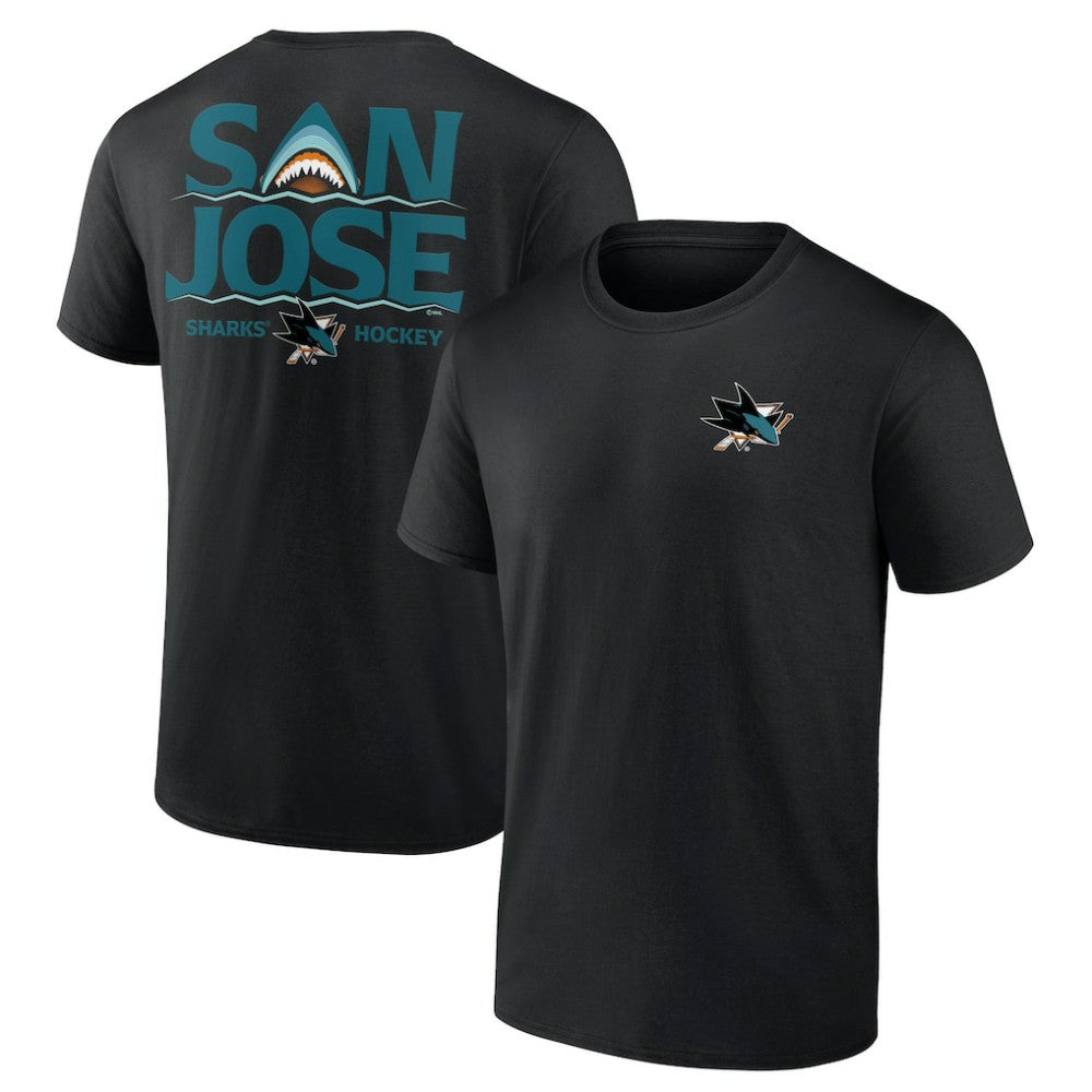 NHL San Jose Sharks Territorial T-Shirt - Black