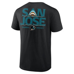 NHL San Jose Sharks Territorial T-Shirt - Black
