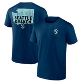 NHL Seattle Kraken Territorial T-Shirt - Deep Sea Blue