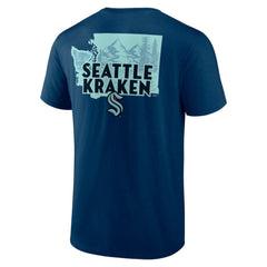 NHL Seattle Kraken Territorial T-Shirt - Deep Sea Blue