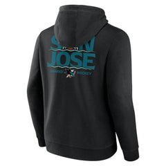 NHL San Jose Sharks Territorial Pullover Hoodie - Black