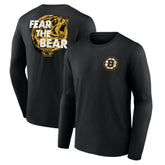 NHL Boston Bruins Territorial Long Sleeve T-Shirt - Black