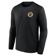 NHL Boston Bruins Territorial Long Sleeve T-Shirt - Black