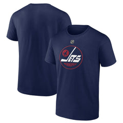 NHL Winnipeg Jets Alternate Logo T-Shirt - Navy
