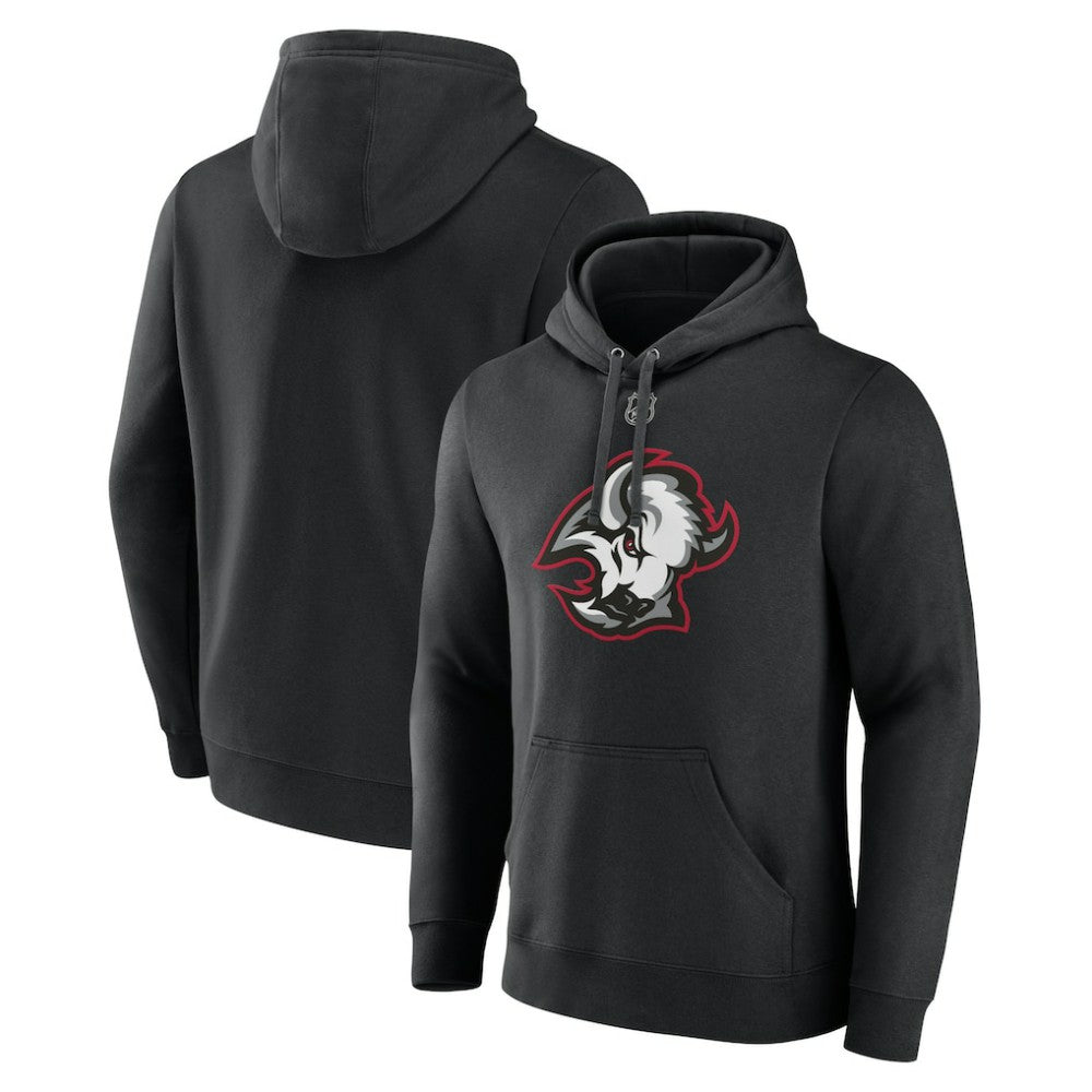 NHL Buffalo Sabres Alternate Logo Pullover Hoodie - Black