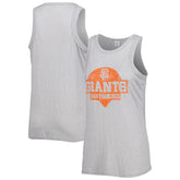 San Francisco Giants Soft as a Grape Women's Tri-Blend Tank Top - Gray Tanks