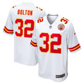 NFL Nick Bolton Kansas City Chiefs Away Game Player Jersey - White