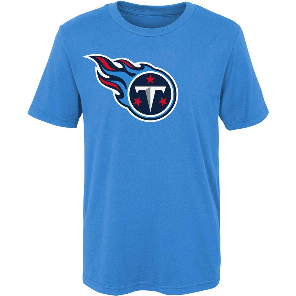Tennessee Titans Preschool Primary Logo T-Shirt Light Blue