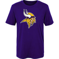 Minnesota Vikings Preschool Primary Logo T-Shirt Purple