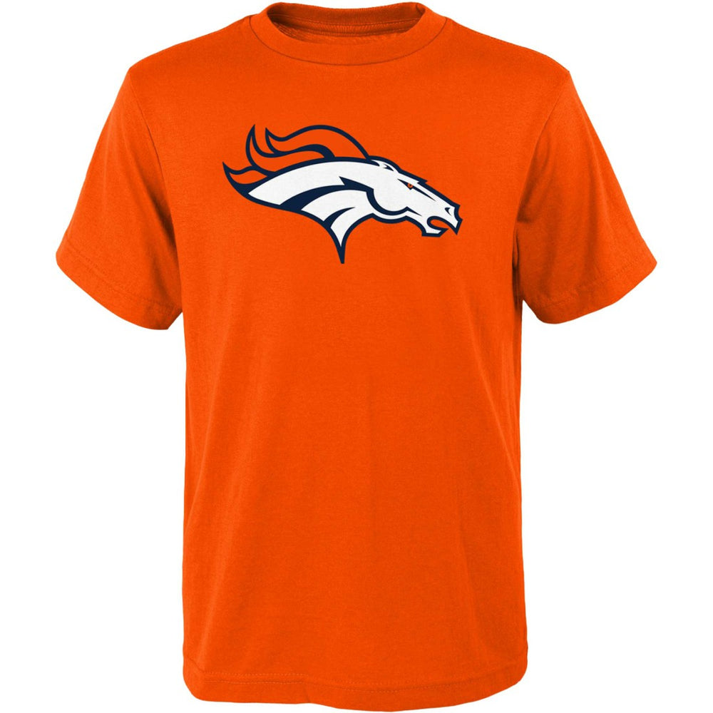 Denver Broncos Outerstuff Youth Primary Logo T-Shirt Orange