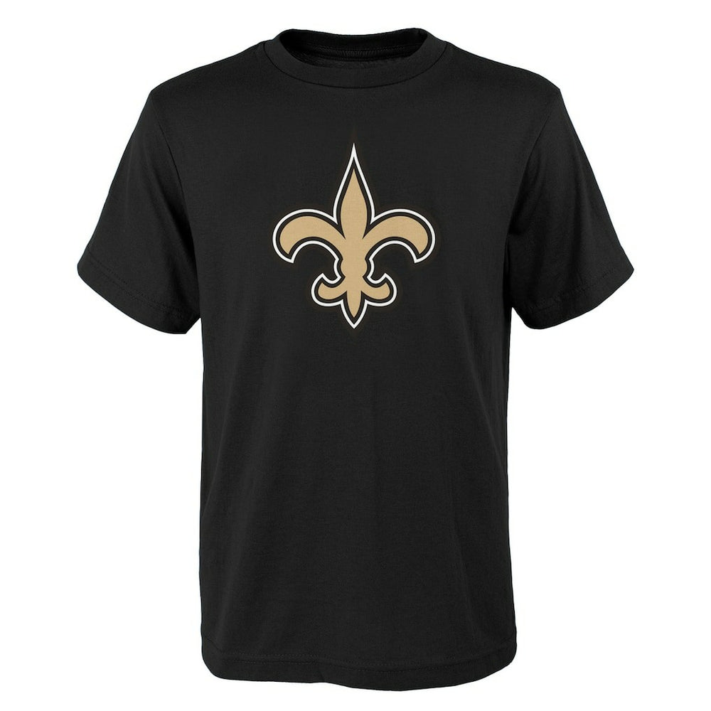 New Orleans Saints Outerstuff Youth Primary Logo T-Shirt Black