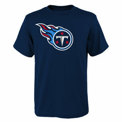 Tennessee Titans Outerstuff Youth Primary Logo T-Shirt Navy