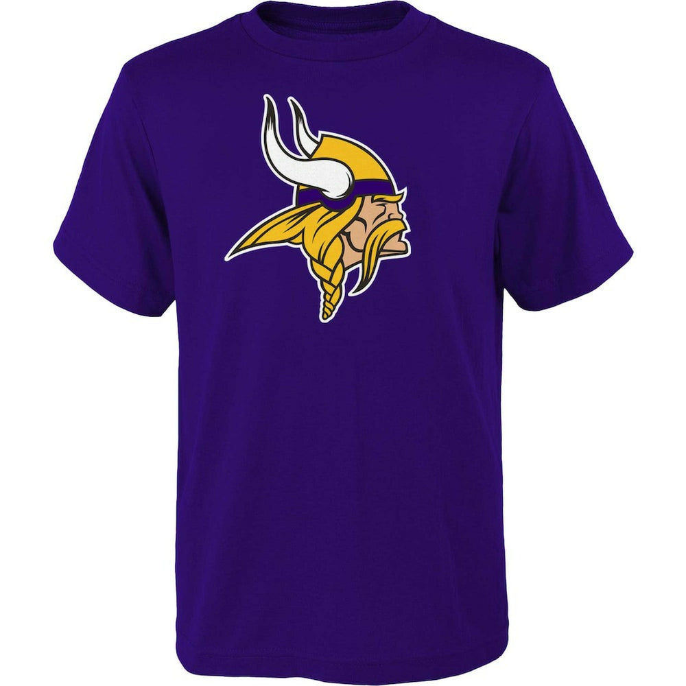 Minnesota Vikings Outerstuff Youth Primary Logo T-Shirt Purple