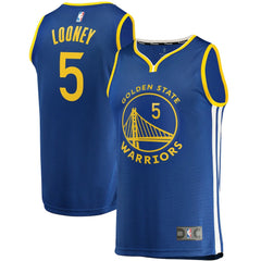 NBA Kevon Looney Golden State Warriors Fast Break Replica Jersey sale - Icon Editi- Blue