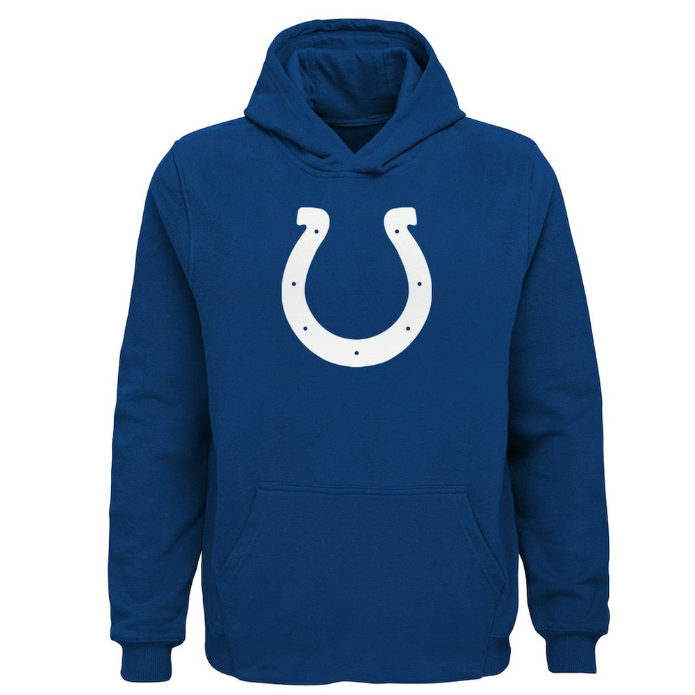 Indianapolis Colts Youth Team Logo Pullover Hoodie Royal