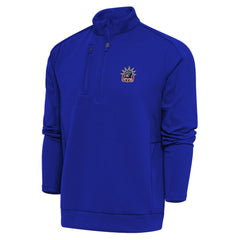 NHL New York Rangers Antigua Special Edition 2.0 Generation Quarter-Zip Pullover Top - Royal