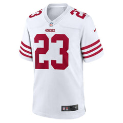 NFL Christian McCaffrey San Francisco 49ers Game Player Jersey - White