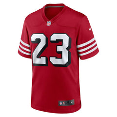 NFL Christian McCaffrey San Francisco 49ers Alternate Game Player Jersey - Scarlet