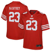 NFL Christian McCaffrey San Francisco 49ers Youth Game Jersey - Scarlet