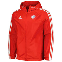 Bayern Munich 2023/24 DNA Raglan Full-Zip Windbreaker Red