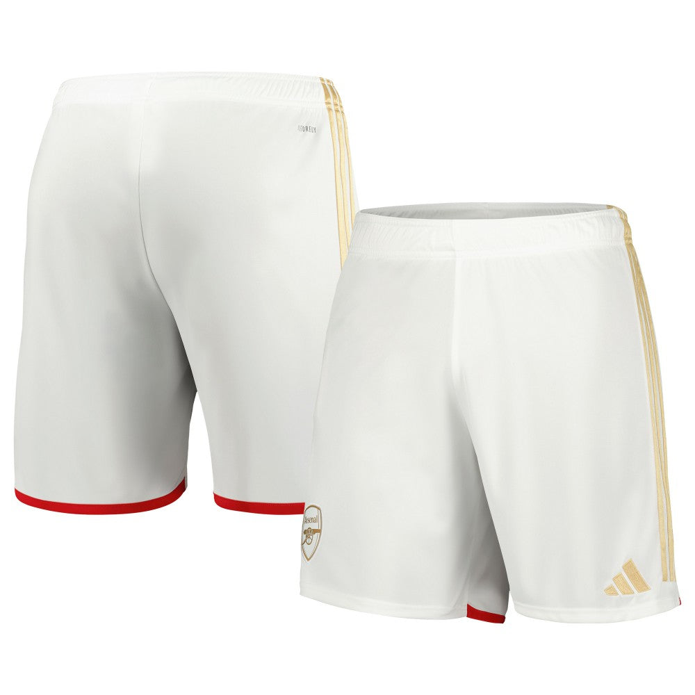 Arsenal 2023/24 Home Replica Shorts White
