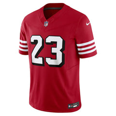 NFL Christian McCaffrey San Francisco 49ers Vapor F.U.S.E. Limited Jersey - Scarlet