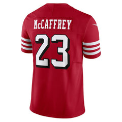 NFL Christian McCaffrey San Francisco 49ers Vapor F.U.S.E. Limited Jersey - Scarlet