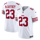 NFL Christian McCaffrey San Francisco 49ers Vapor F.U.S.E. Limited Jersey - White