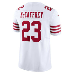 NFL Christian McCaffrey San Francisco 49ers Vapor F.U.S.E. Limited Jersey - White