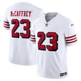 Christian McCaffrey San Francisco 49ers Vapor F.U.S.E. Limited 2nd Alternate Jersey White