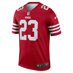 Christian McCaffrey San Francisco 49ers Legend Player Performance Top Scarlet