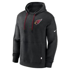 Arizona Cardinals Layered Logo Statement Pullover Hoodie Black