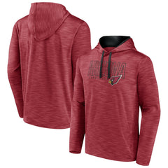 Arizona Cardinals Hook and Ladder Pullover Hoodie Heather Cardinal