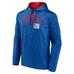 New York Giants Hook and Ladder Pullover Hoodie Heather Royal