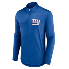 New York Giants Quarterback Quarter-Zip Top Royal