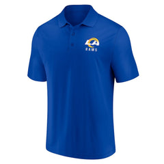 Los Angeles Rams Lockup Two-Pack Polo Set White/Royal