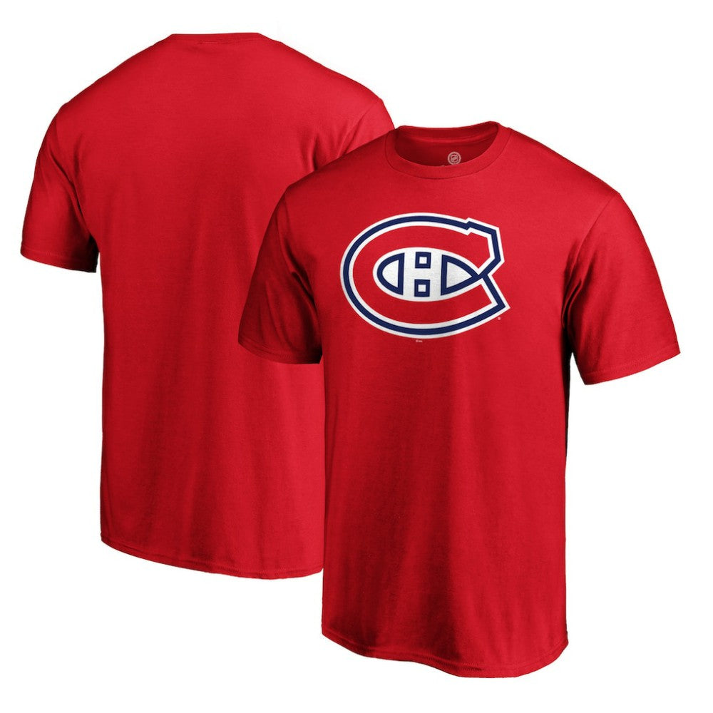 NHL Montreal Canadiens Primary Logo Team T-Shirt - Red